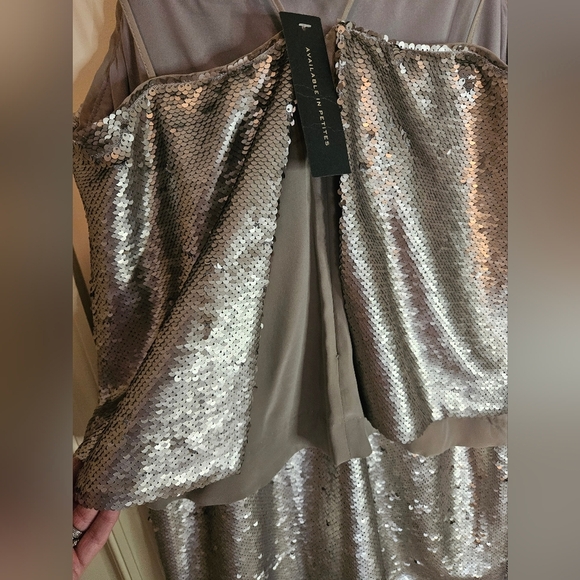 Banana Republic Sequin Mini Dress Size 4 - Picture 6 of 12